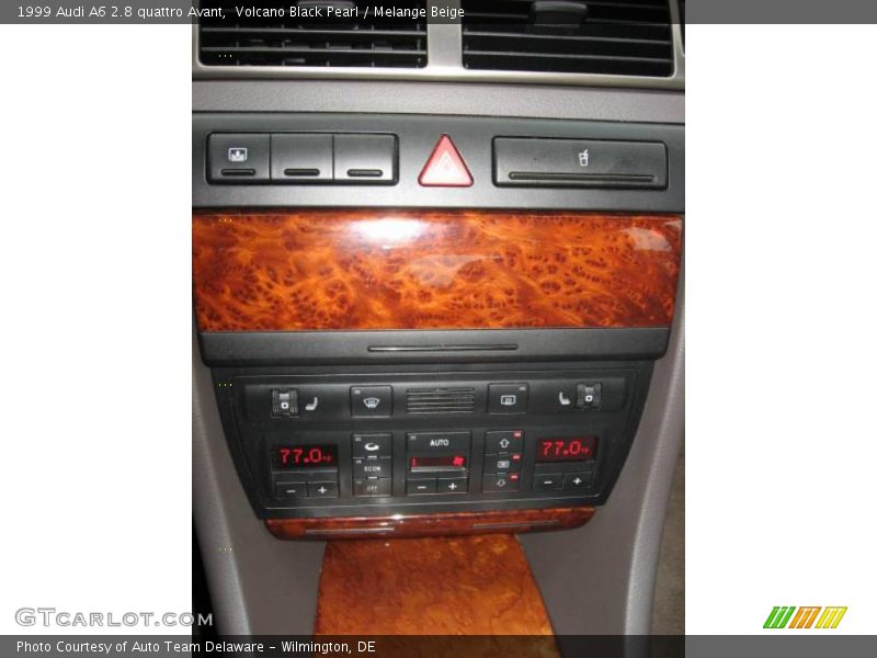 Volcano Black Pearl / Melange Beige 1999 Audi A6 2.8 quattro Avant