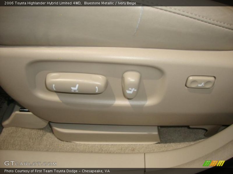 Bluestone Metallic / Ivory Beige 2006 Toyota Highlander Hybrid Limited 4WD
