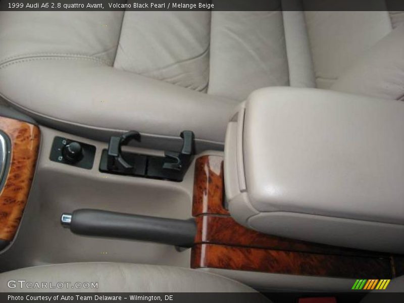 Volcano Black Pearl / Melange Beige 1999 Audi A6 2.8 quattro Avant