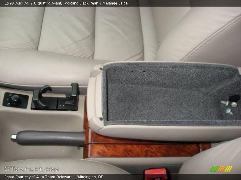 Volcano Black Pearl / Melange Beige 1999 Audi A6 2.8 quattro Avant