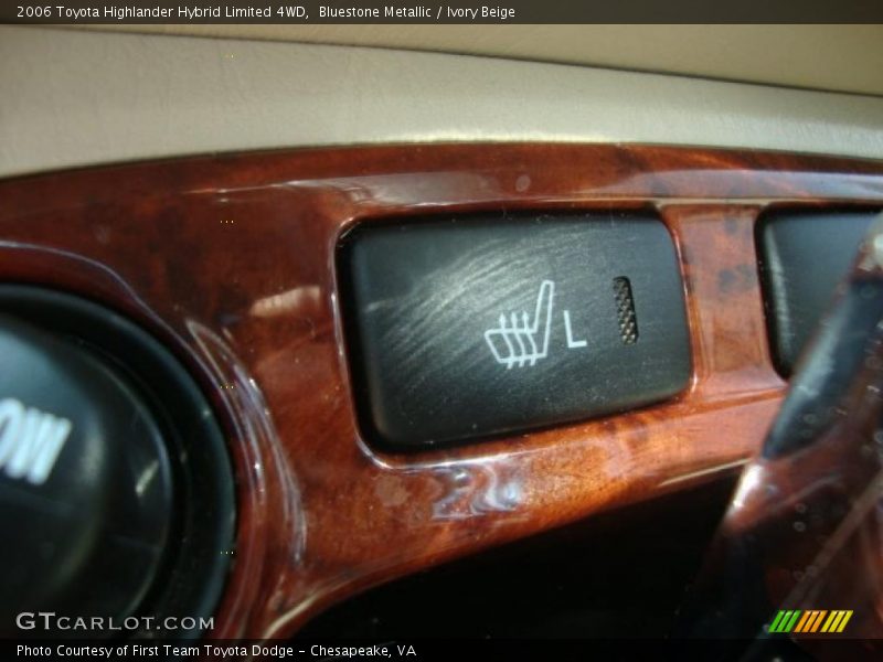 Bluestone Metallic / Ivory Beige 2006 Toyota Highlander Hybrid Limited 4WD