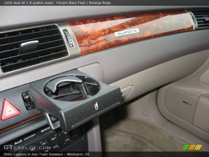 Volcano Black Pearl / Melange Beige 1999 Audi A6 2.8 quattro Avant