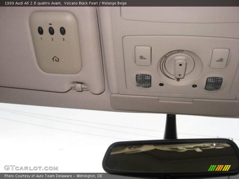 Volcano Black Pearl / Melange Beige 1999 Audi A6 2.8 quattro Avant