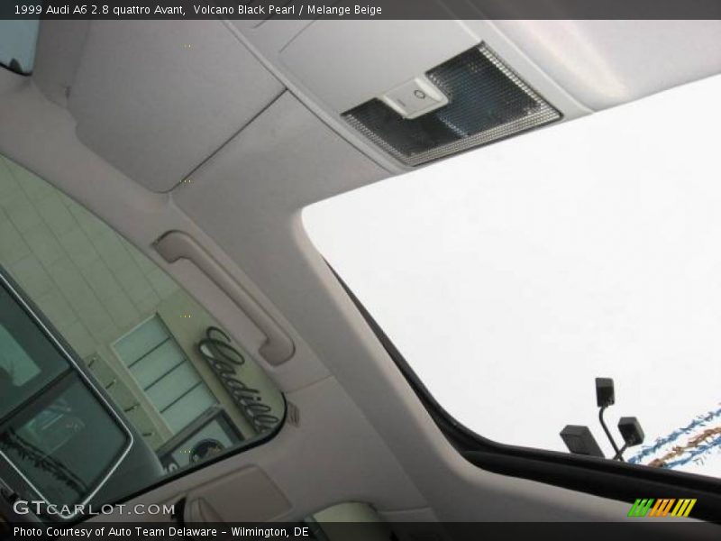 Volcano Black Pearl / Melange Beige 1999 Audi A6 2.8 quattro Avant