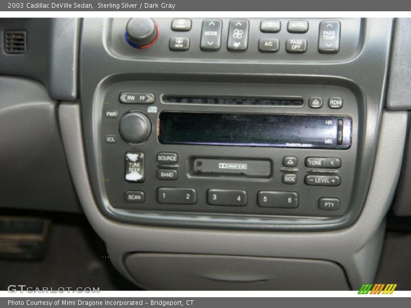 Sterling Silver / Dark Gray 2003 Cadillac DeVille Sedan