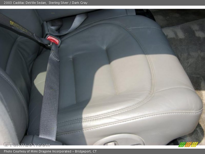 Sterling Silver / Dark Gray 2003 Cadillac DeVille Sedan