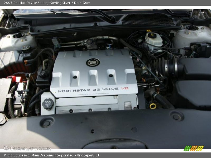 Sterling Silver / Dark Gray 2003 Cadillac DeVille Sedan