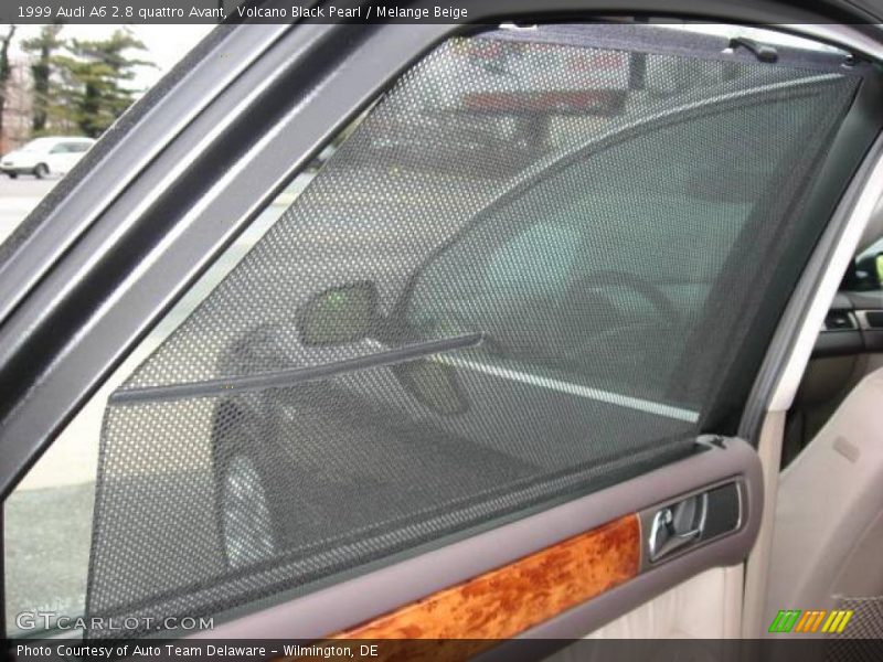 Volcano Black Pearl / Melange Beige 1999 Audi A6 2.8 quattro Avant