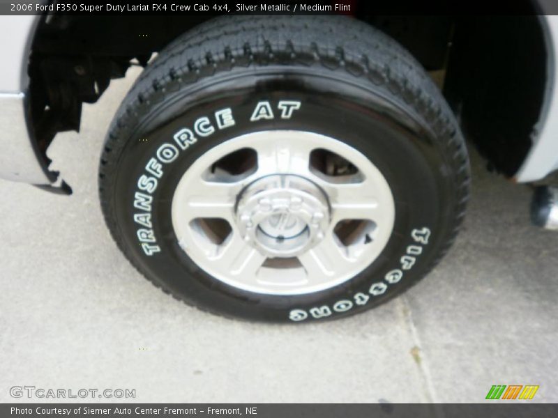 Silver Metallic / Medium Flint 2006 Ford F350 Super Duty Lariat FX4 Crew Cab 4x4
