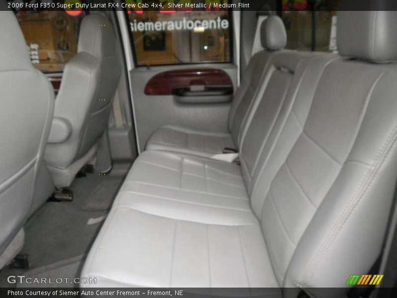 Silver Metallic / Medium Flint 2006 Ford F350 Super Duty Lariat FX4 Crew Cab 4x4
