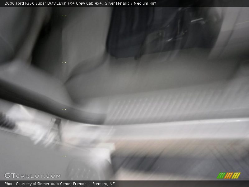 Silver Metallic / Medium Flint 2006 Ford F350 Super Duty Lariat FX4 Crew Cab 4x4