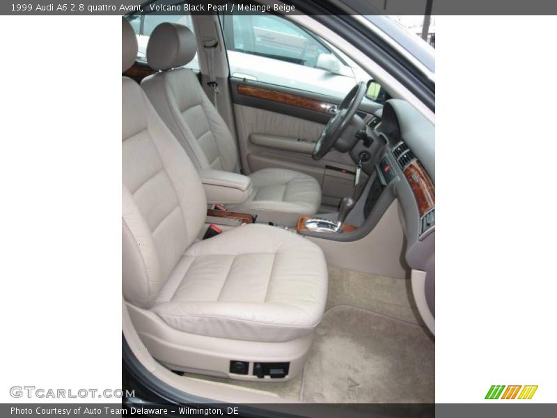Volcano Black Pearl / Melange Beige 1999 Audi A6 2.8 quattro Avant