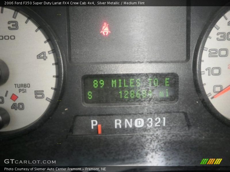 Silver Metallic / Medium Flint 2006 Ford F350 Super Duty Lariat FX4 Crew Cab 4x4