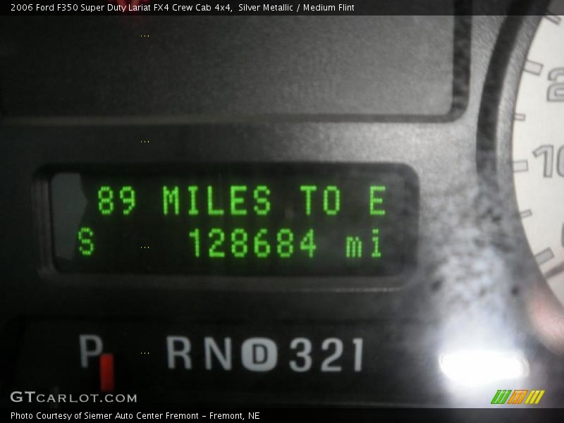 Silver Metallic / Medium Flint 2006 Ford F350 Super Duty Lariat FX4 Crew Cab 4x4