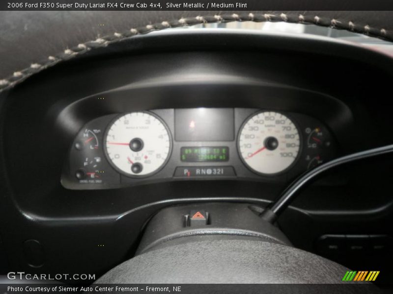 Silver Metallic / Medium Flint 2006 Ford F350 Super Duty Lariat FX4 Crew Cab 4x4