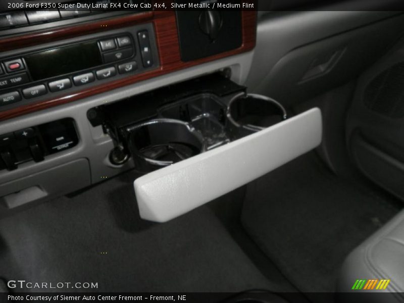 Silver Metallic / Medium Flint 2006 Ford F350 Super Duty Lariat FX4 Crew Cab 4x4