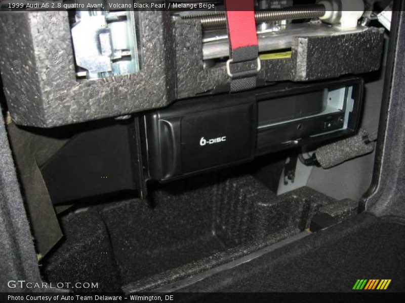 Volcano Black Pearl / Melange Beige 1999 Audi A6 2.8 quattro Avant