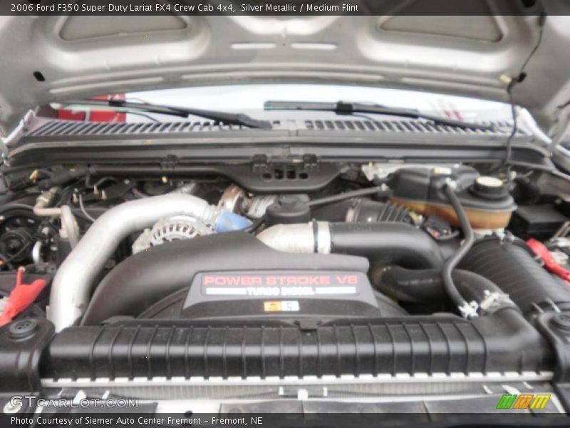Silver Metallic / Medium Flint 2006 Ford F350 Super Duty Lariat FX4 Crew Cab 4x4