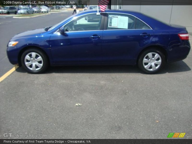Blue Ribbon Metallic / Ash 2009 Toyota Camry LE