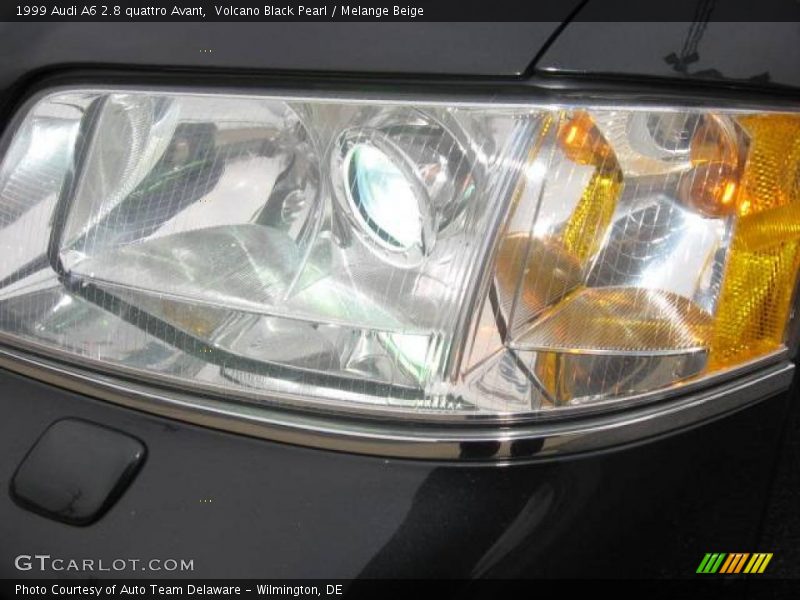 Volcano Black Pearl / Melange Beige 1999 Audi A6 2.8 quattro Avant
