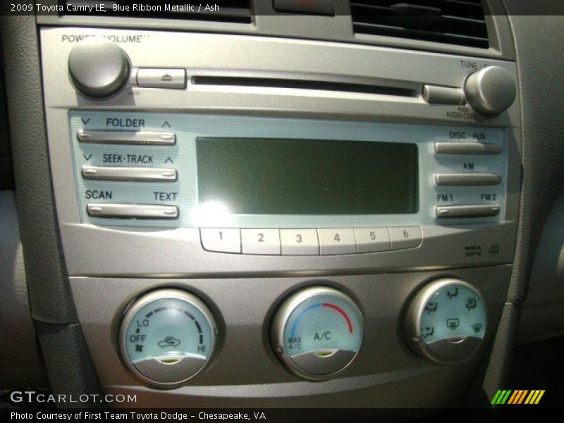Blue Ribbon Metallic / Ash 2009 Toyota Camry LE