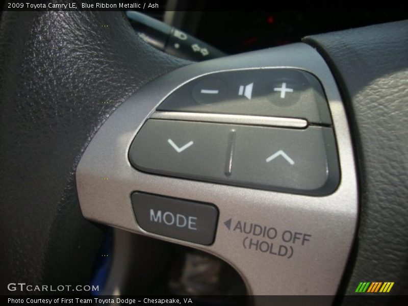 Blue Ribbon Metallic / Ash 2009 Toyota Camry LE