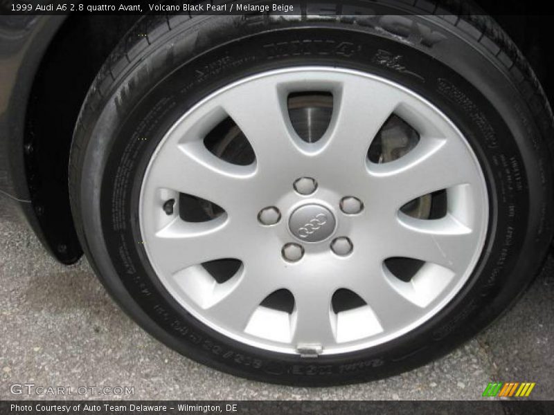 Volcano Black Pearl / Melange Beige 1999 Audi A6 2.8 quattro Avant