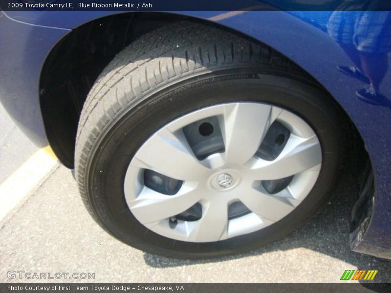 Blue Ribbon Metallic / Ash 2009 Toyota Camry LE