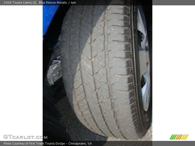 Blue Ribbon Metallic / Ash 2009 Toyota Camry LE