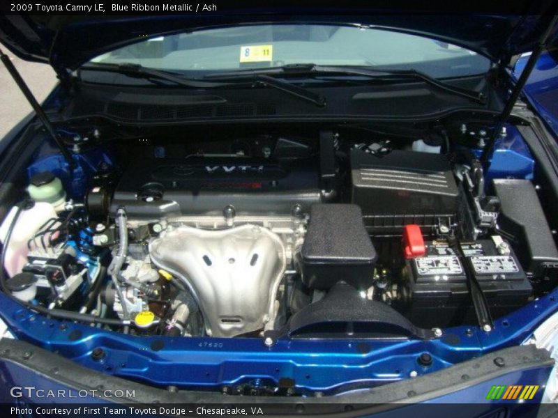Blue Ribbon Metallic / Ash 2009 Toyota Camry LE