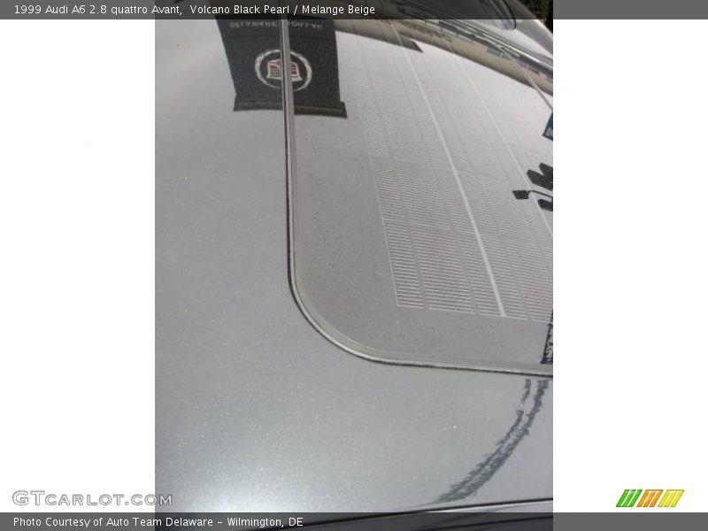 Volcano Black Pearl / Melange Beige 1999 Audi A6 2.8 quattro Avant