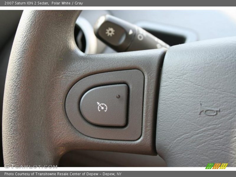 Polar White / Gray 2007 Saturn ION 2 Sedan