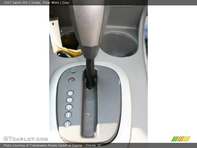 Polar White / Gray 2007 Saturn ION 2 Sedan