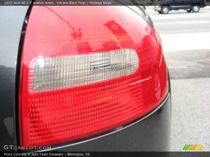 Volcano Black Pearl / Melange Beige 1999 Audi A6 2.8 quattro Avant