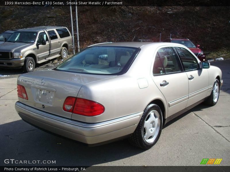 Smoke Silver Metallic / Parchment 1999 Mercedes-Benz E 430 Sedan