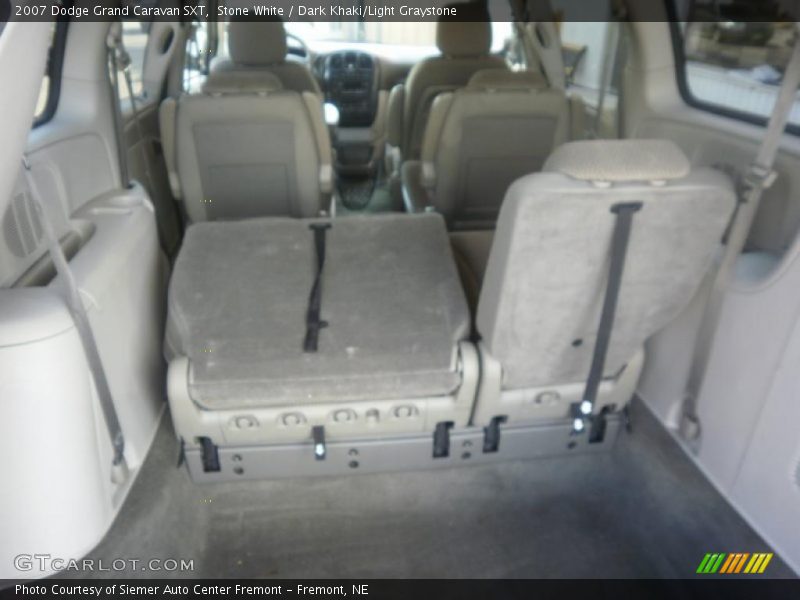 Stone White / Dark Khaki/Light Graystone 2007 Dodge Grand Caravan SXT