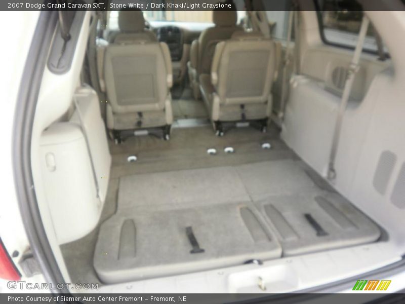 Stone White / Dark Khaki/Light Graystone 2007 Dodge Grand Caravan SXT
