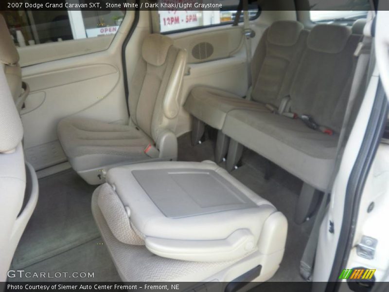 Stone White / Dark Khaki/Light Graystone 2007 Dodge Grand Caravan SXT
