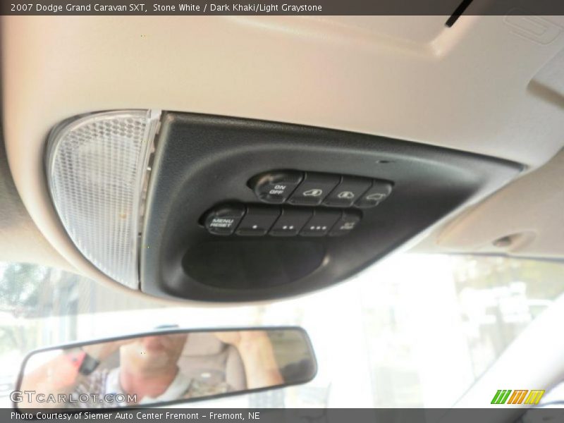 Stone White / Dark Khaki/Light Graystone 2007 Dodge Grand Caravan SXT