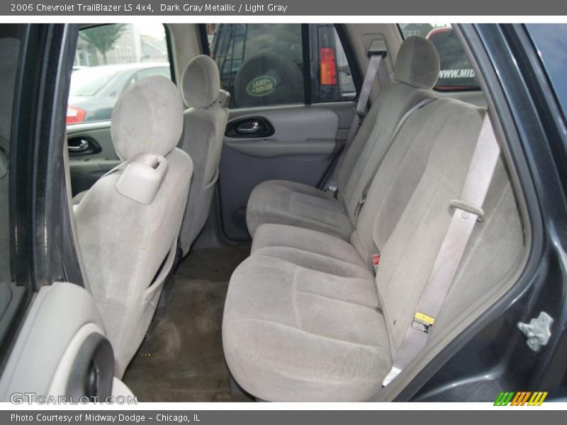 Dark Gray Metallic / Light Gray 2006 Chevrolet TrailBlazer LS 4x4