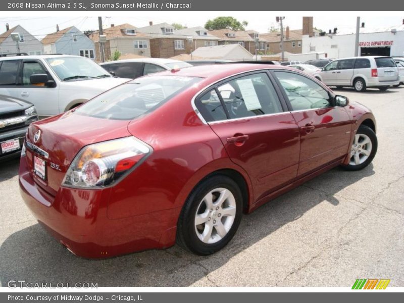 Sonoma Sunset Metallic / Charcoal 2008 Nissan Altima 2.5 SL