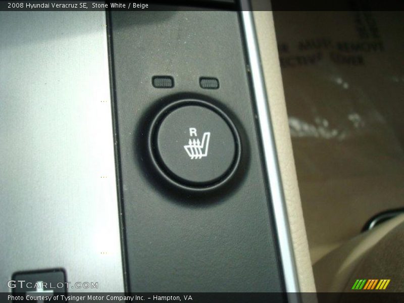Stone White / Beige 2008 Hyundai Veracruz SE