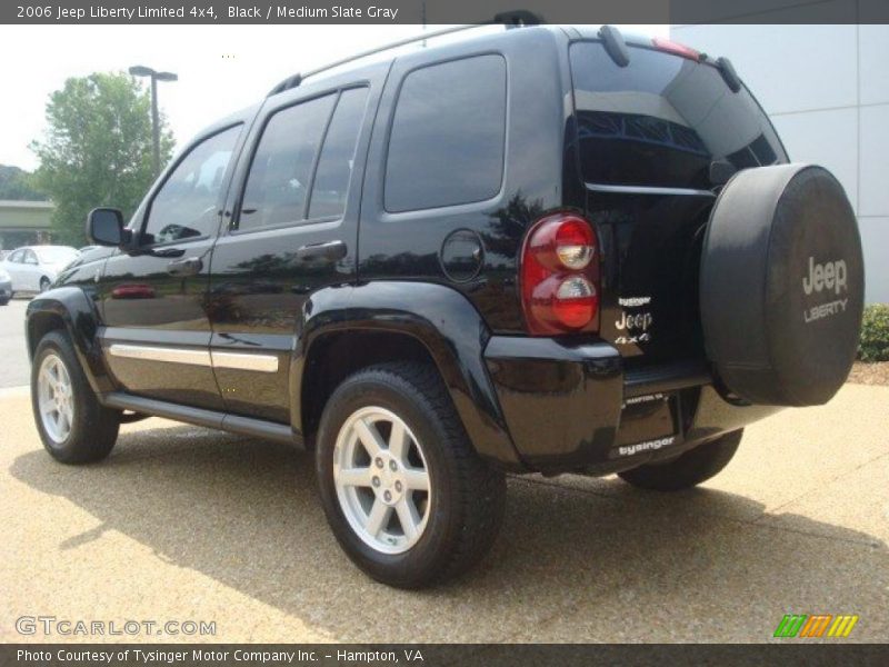Black / Medium Slate Gray 2006 Jeep Liberty Limited 4x4