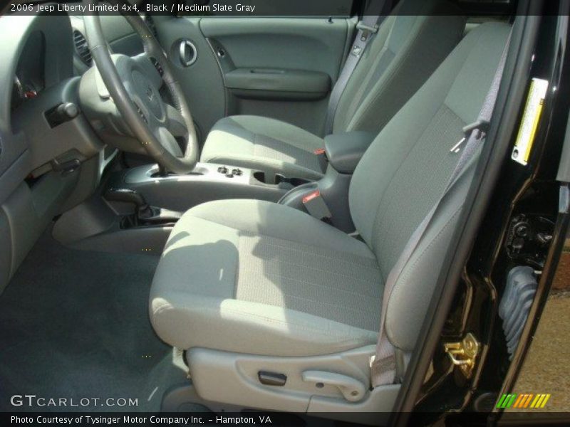 Black / Medium Slate Gray 2006 Jeep Liberty Limited 4x4