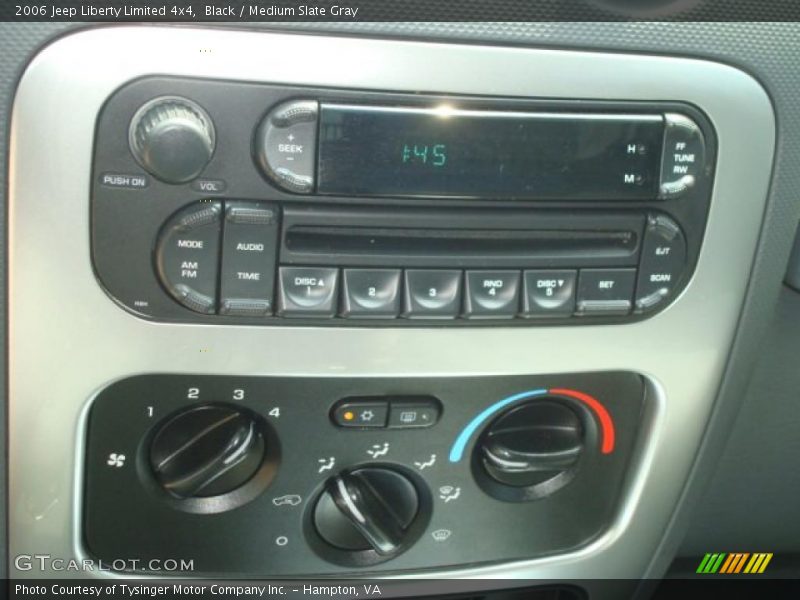 Black / Medium Slate Gray 2006 Jeep Liberty Limited 4x4