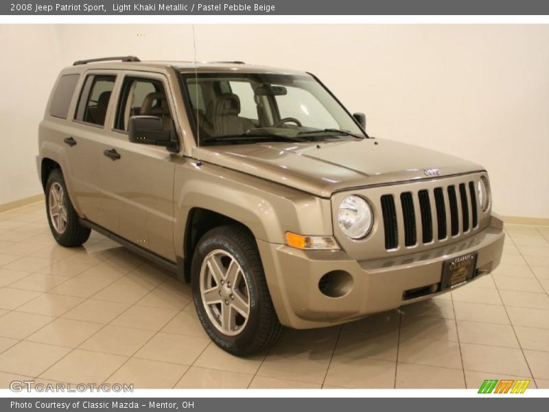 Light Khaki Metallic / Pastel Pebble Beige 2008 Jeep Patriot Sport