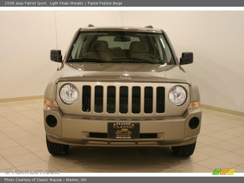 Light Khaki Metallic / Pastel Pebble Beige 2008 Jeep Patriot Sport