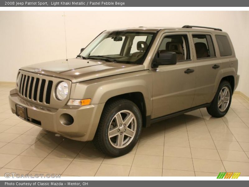 Light Khaki Metallic / Pastel Pebble Beige 2008 Jeep Patriot Sport