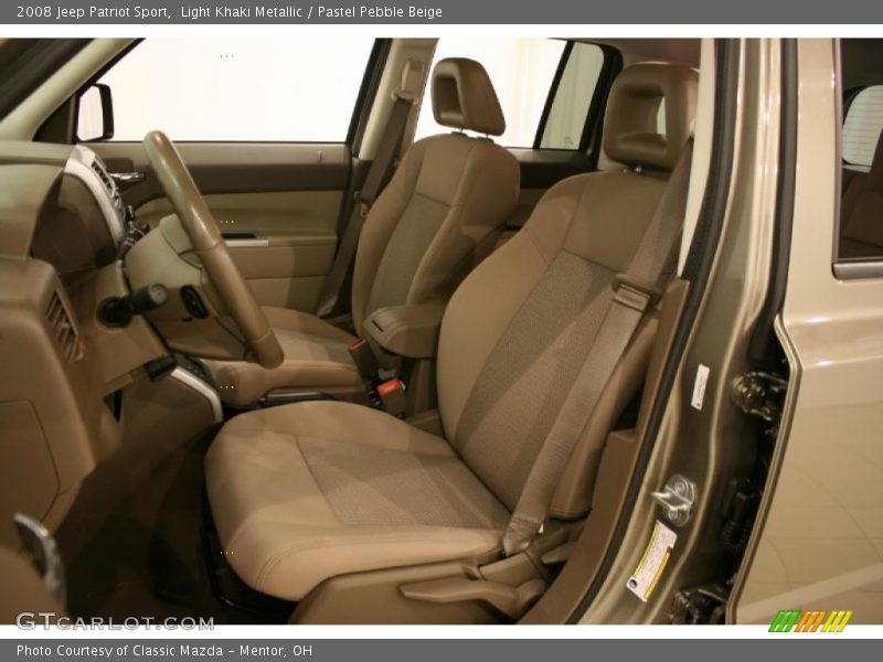 Light Khaki Metallic / Pastel Pebble Beige 2008 Jeep Patriot Sport