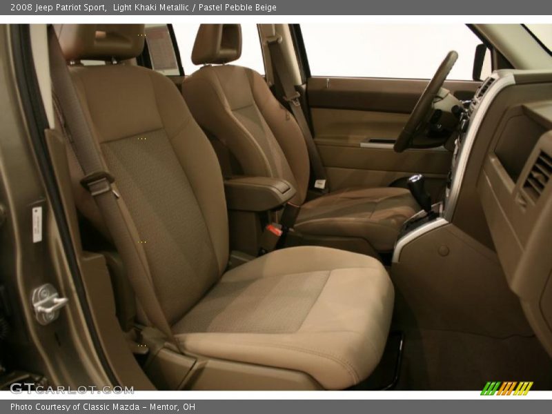 Light Khaki Metallic / Pastel Pebble Beige 2008 Jeep Patriot Sport